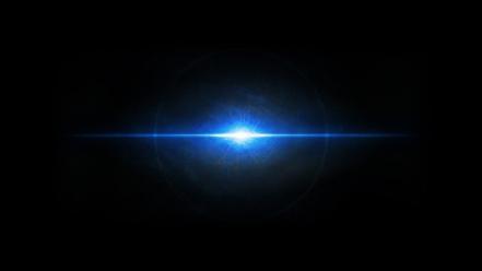 Light blue outer space wallpaper