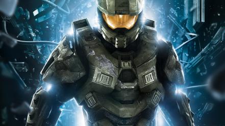 Light green video games blue halo 4 wallpaper