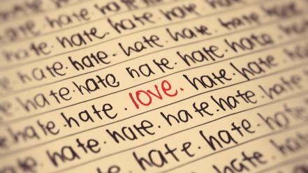 Love paper typography hate writing wallpaper