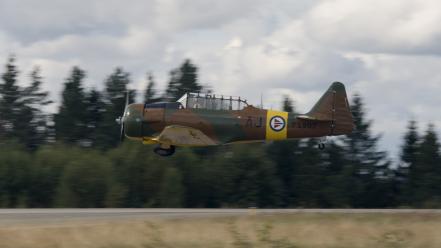 North american at-6 texan wallpaper
