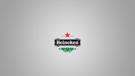 Abstract minimalistic heineken wallpaper