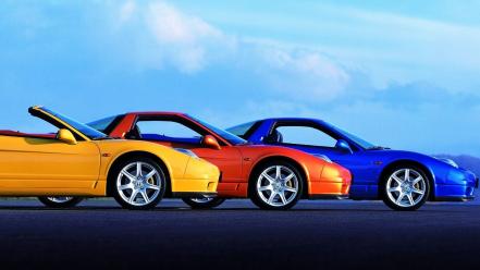 Blue cars honda nsx vehicles wallpaper
