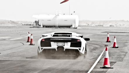 Cars smoke lamborghini dust track wallpaper