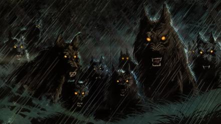 Comics grimms fairy tales wolves zenescope wallpaper
