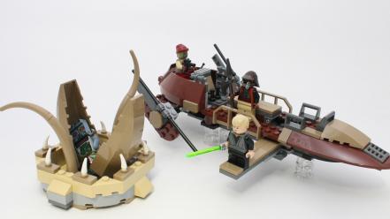 Lando calrissian simple background white barge legos wallpaper
