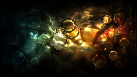 Liquid circles wallpaper