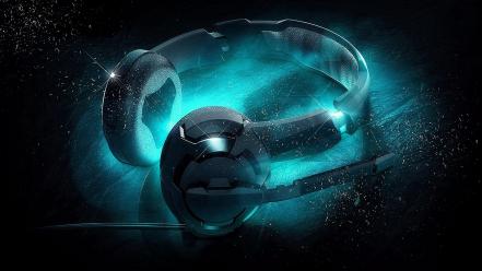 Minimalistic music sound wallpaper