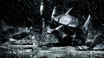 Batman masks the dark knight rises wallpaper