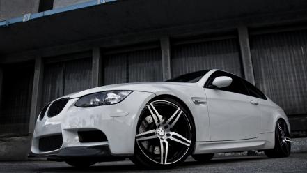 Cars bmw m3 rims white low-angle shot wallpaper
