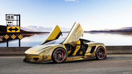 Cars tuning 3d wallpaper