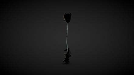 Chess pieces balloons batman the dark knight rises wallpaper