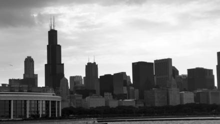 Downtown chicago wallpaper
