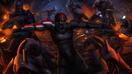 Mass effect n7 game wallpaper