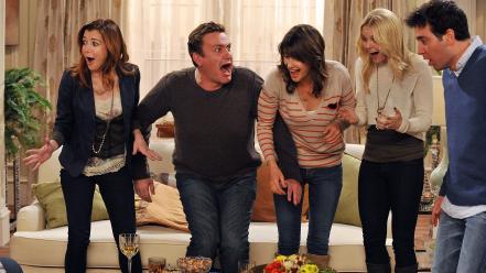 Mother robin scherbatsky jason segel josh radnor wallpaper
