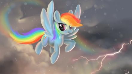 My little pony rainbow dash wallpaper
