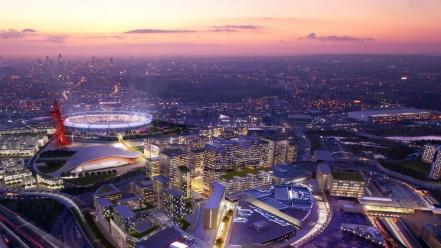 Night stadium olympics 2012 wallpaper