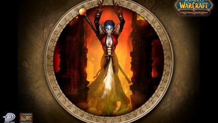 Of warcraft blizzard entertainment night elf pc wallpaper