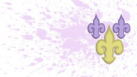 Paint my little pony fleur-de-lis cutie mark wallpaper
