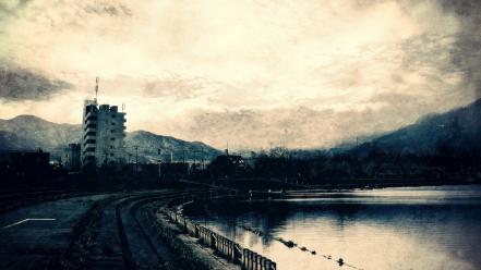 Post-apocalyptic wallpaper