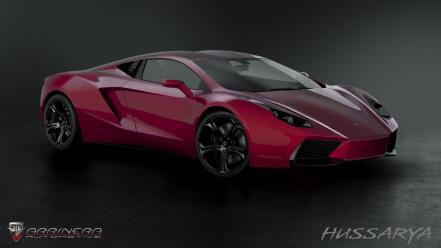 Red cars polish vehicles supercars arrinera hussarya wallpaper