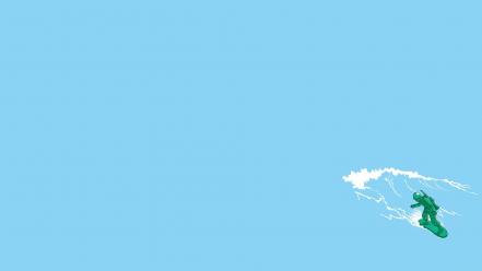 Surfers army men fun art simple wallpaper