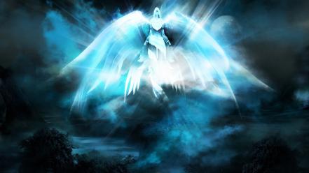Video games world of warcraft spirit pc angel wallpaper