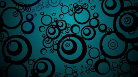 Black circles wallpaper