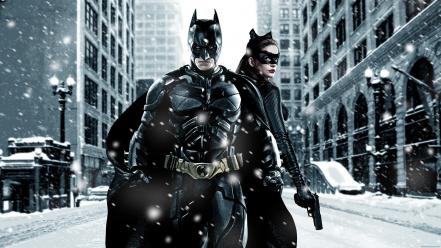 Catwoman gotham city the dark knight rises wallpaper