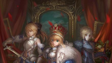 Fate/stay night saber wallpaper