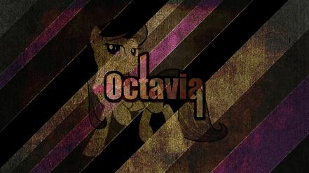 Grunge my little pony octavia wallpaper