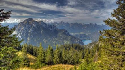 Mountains nature skyscapes wallpaper