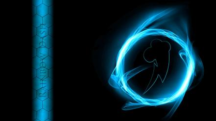 My little pony rainbow dash cutie mark wallpaper