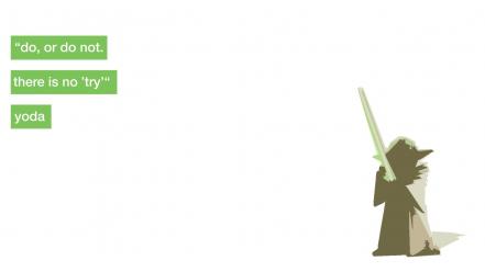 Typography yoda george lucas motivational posters motivation wallpaper