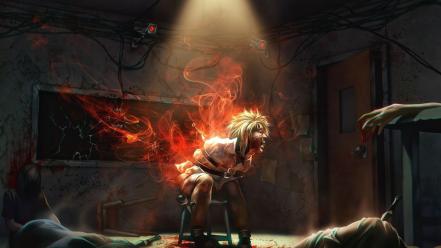 Uzumaki naruto bound broken glass chakra jinchuuriki wallpaper