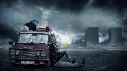 Apocalypse lada 2101 russian cars wallpaper