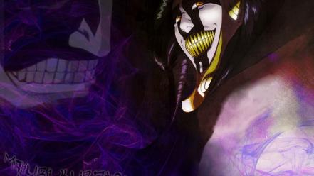 Bleach kurotsuchi mayuri smiling wallpaper