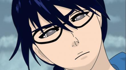 Bleach vizard meganekko girls with glasses yadomaru lisa wallpaper