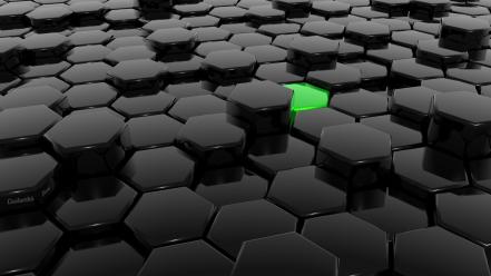Hexagons wallpaper
