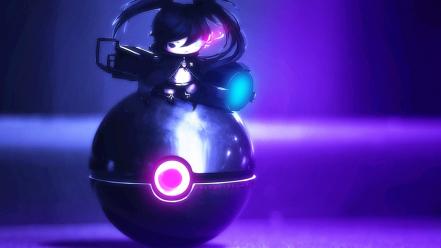 Multicolor chibi digital art 3d fan pokeball wallpaper