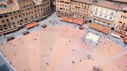 Nature italy siena piazza del campo wallpaper