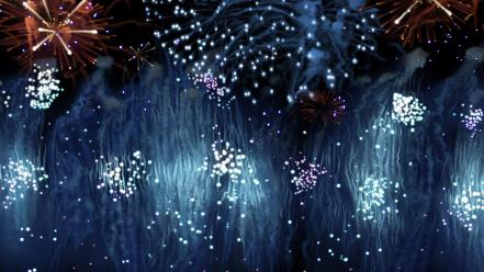 Abstract 3d salute flash light wallpaper