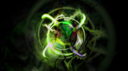 Abstract outer space wallpaper