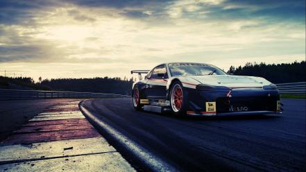 Cars nissan silvia s15 racing race tracks wallpaper