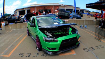 Cars tuning mitsubishi lancer evolution wallpaper