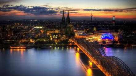 Cityscapes bridges hdr photography cities wallpaper
