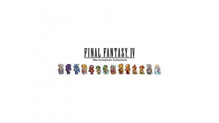 Final fantasy video games iv sprites wallpaper