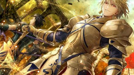 Lancer gilgamesh fate/zero (fate/zero) fate series archer wallpaper