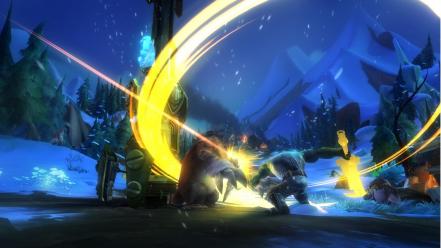 Lights weapons technology magic mmo swords wildstar wallpaper