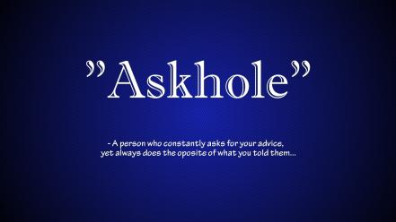 Minimalistic humor funny typography anus questions comic sans wallpaper