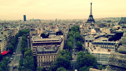 Paris streets wallpaper